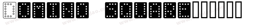 Domino square字体转换